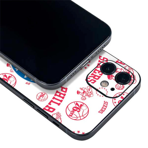 NBA Philadelphia 76ers Blast iPhone 12 Mini Skin
