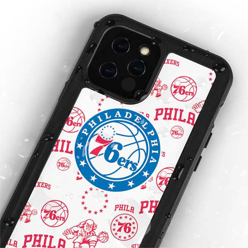 NBA Philadelphia 76ers Blast iPhone 12 Pro Waterproof Case