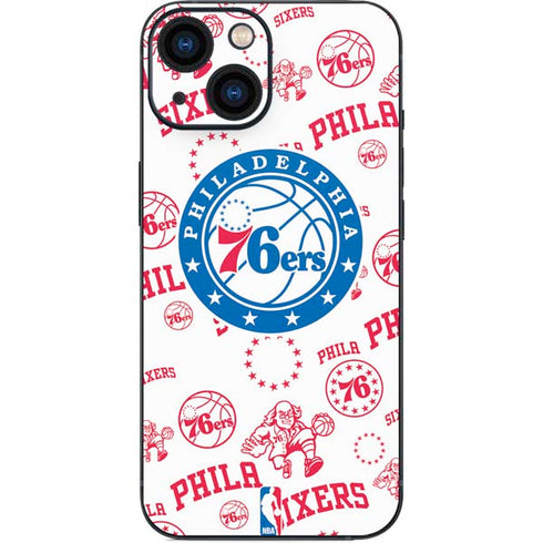 NBA Philadelphia 76ers Blast iPhone 13 Mini Skin