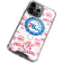 NBA Philadelphia 76ers Blast iPhone 13 Pro Max Clear Case