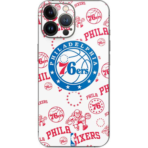 NBA Philadelphia 76ers Blast iPhone 13 Pro Max Skin