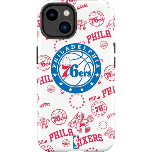 NBA Philadelphia 76ers Blast iPhone 14 Plus Impact Case