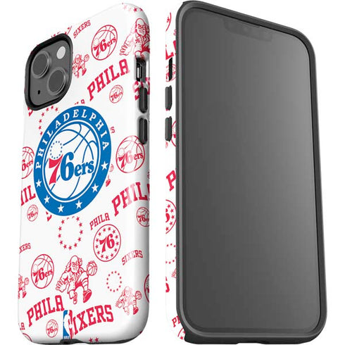NBA Philadelphia 76ers Blast iPhone 15 Plus Impact Case