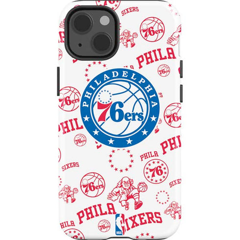 NBA Philadelphia 76ers Blast iPhone 15 Impact Case