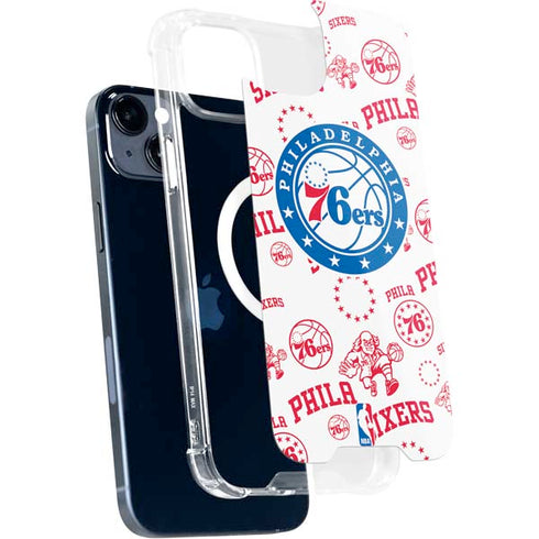 NBA Philadelphia 76ers Blast iPhone 15 Plus MagSafe Case