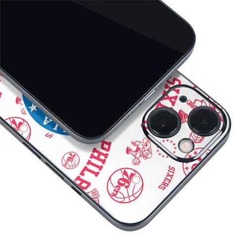 NBA Philadelphia 76ers Blast iPhone 15 Plus Skin