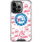 NBA Philadelphia 76ers Blast iPhone 15 Pro Clear Case