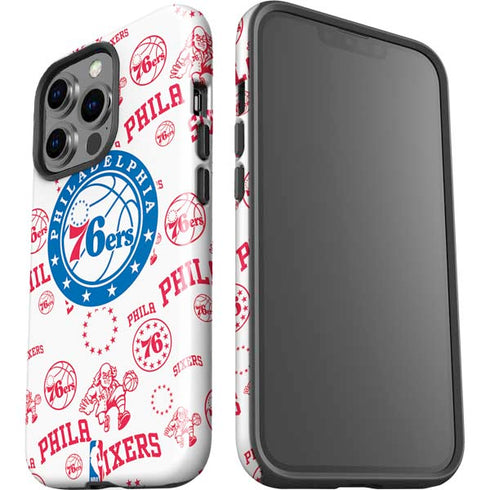 NBA Philadelphia 76ers Blast iPhone 14 Pro Impact Case