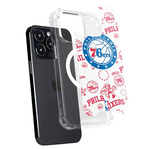 NBA Philadelphia 76ers Blast iPhone 14 Pro MagSafe Case