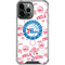 NBA Philadelphia 76ers Blast iPhone 14 Pro Max Clear Case