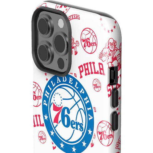 NBA Philadelphia 76ers Blast iPhone 14 Pro Max Impact Case