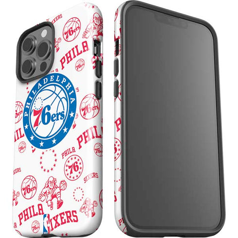 NBA Philadelphia 76ers Blast iPhone 15 Pro Max Impact Case