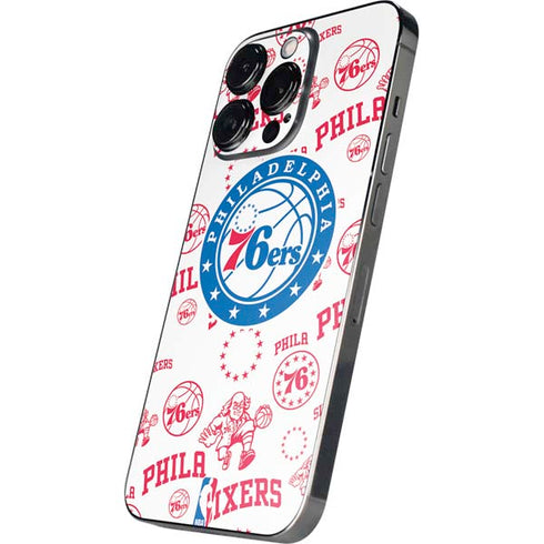 NBA Philadelphia 76ers Blast iPhone 14 Pro Skin