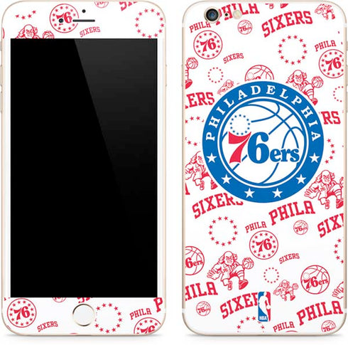 NBA Philadelphia 76ers Blast iPhone 6/6s Plus Skin