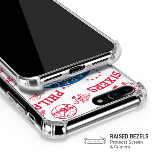 NBA Philadelphia 76ers Blast iPhone 7/8 Plus Clear Case