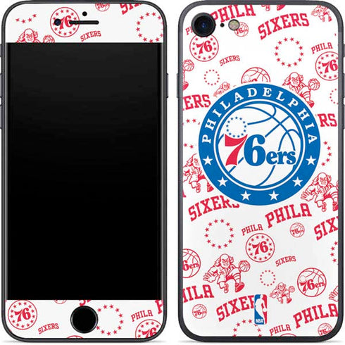 NBA Philadelphia 76ers Blast iPhone 7 Skin