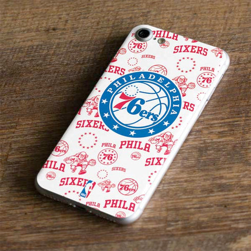 NBA Philadelphia 76ers Blast iPhone 7 Skin