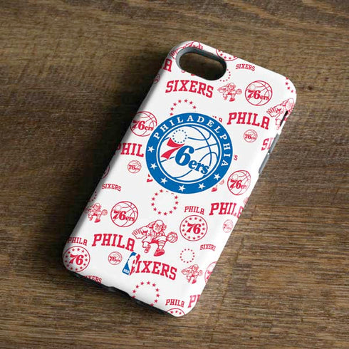 NBA Philadelphia 76ers Blast iPhone 8 Pro Case