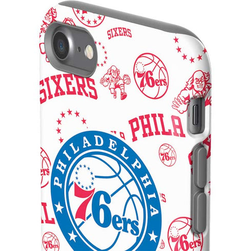 NBA Philadelphia 76ers Blast iPhone SE (2nd & 3rd Gen) Pro Case