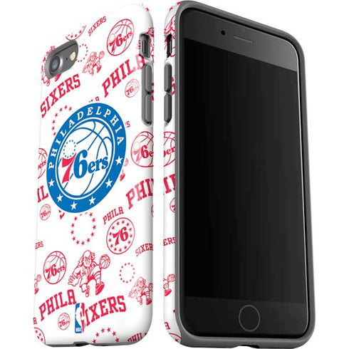 NBA Philadelphia 76ers Blast iPhone SE (2nd & 3rd Gen) Pro Case