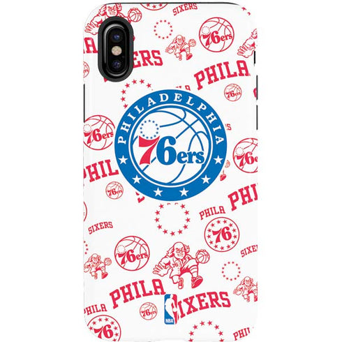 NBA Philadelphia 76ers Blast iPhone X Pro Case