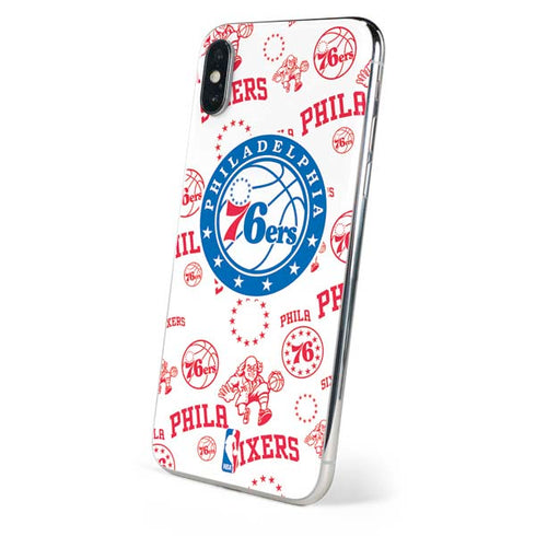 NBA Philadelphia 76ers Blast iPhone X Skin