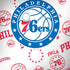 NBA Philadelphia 76ers Blast iPhone X Skin