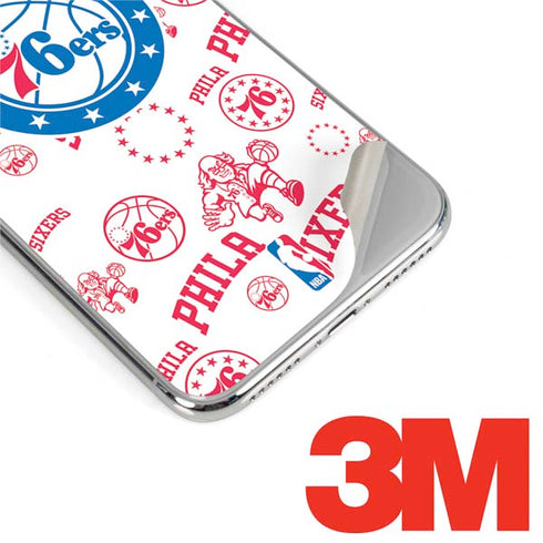 NBA Philadelphia 76ers Blast iPhone XR Skin