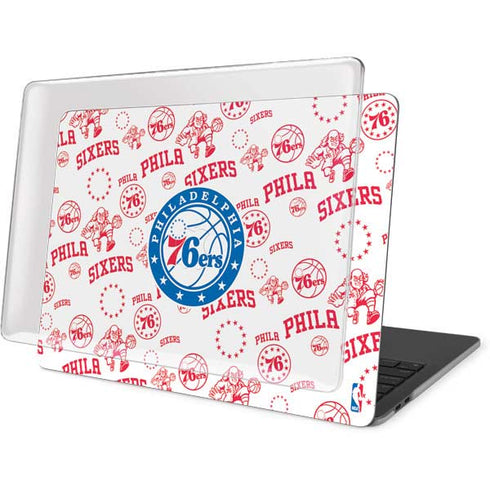 NBA Philadelphia 76ers Blast MacBook Pro 13in (2020) Case plus Skin