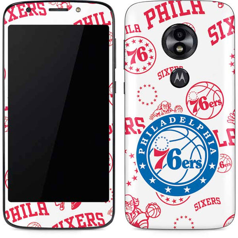 NBA Philadelphia 76ers Blast Moto E5 Play Skin