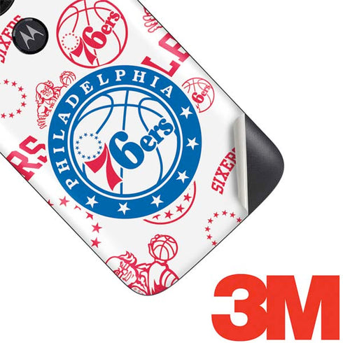 NBA Philadelphia 76ers Blast Moto E5 Play Skin