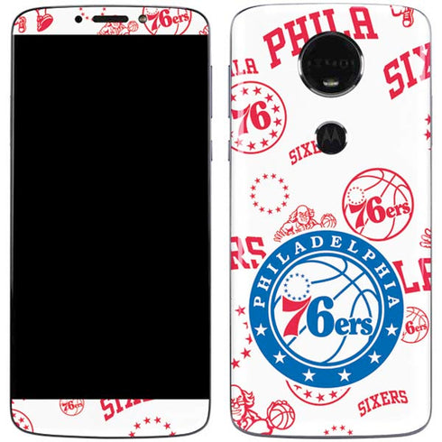 NBA Philadelphia 76ers Blast Moto E5 Plus Skin