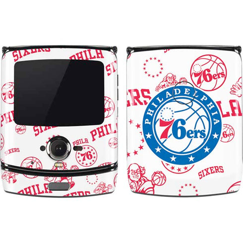 NBA Philadelphia 76ers Blast Motorola RAZR Skin