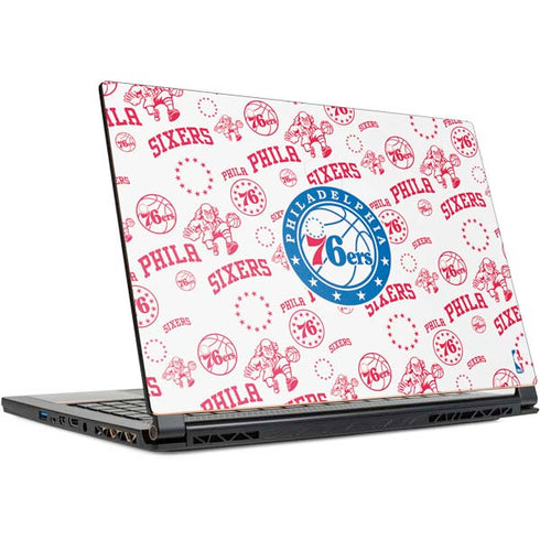 NBA Philadelphia 76ers Blast MSI GS65 Stealth Laptop Skin