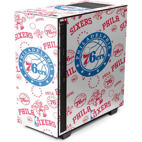 NBA Philadelphia 76ers Blast NZXT H510 Compact ATX Mid-Tower Case Skin