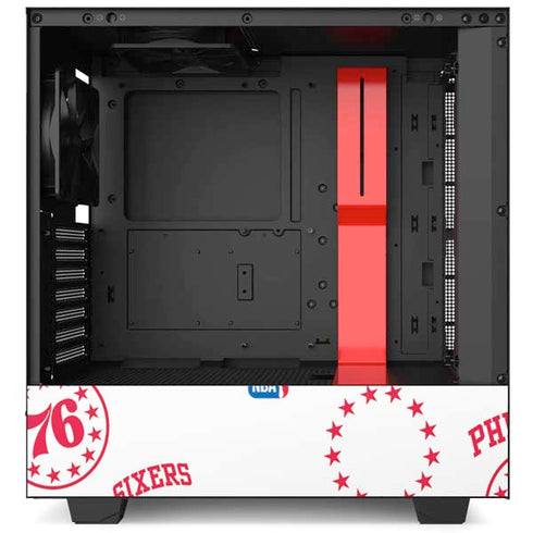 NBA Philadelphia 76ers Blast NZXT H510 Compact ATX Mid-Tower Case Skin