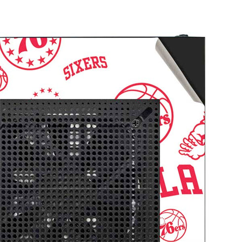NBA Philadelphia 76ers Blast NZXT H510 Compact ATX Mid-Tower Case Skin