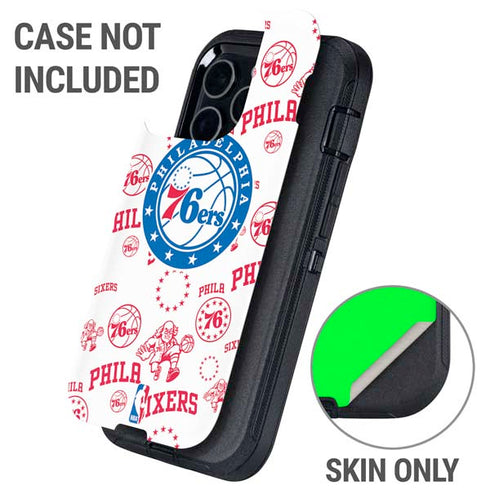 NBA Philadelphia 76ers Blast Otterbox Defender iPhone Skin