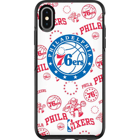 NBA Philadelphia 76ers Blast Otterbox Symmetry iPhone Skin