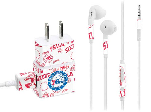 NBA Philadelphia 76ers Blast Phone Charger Skin