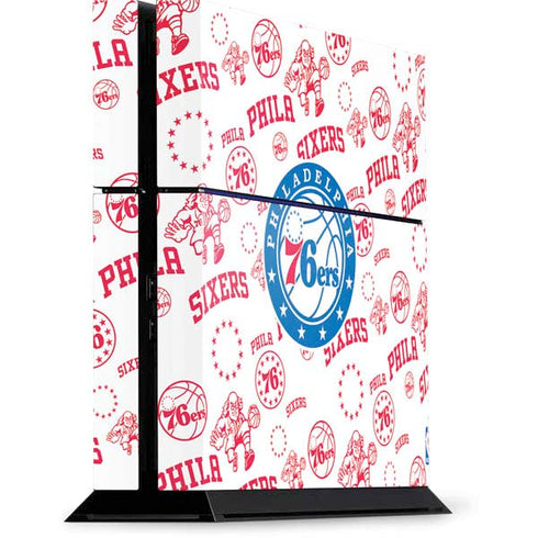 NBA Philadelphia 76ers Blast PS4 Console Skin