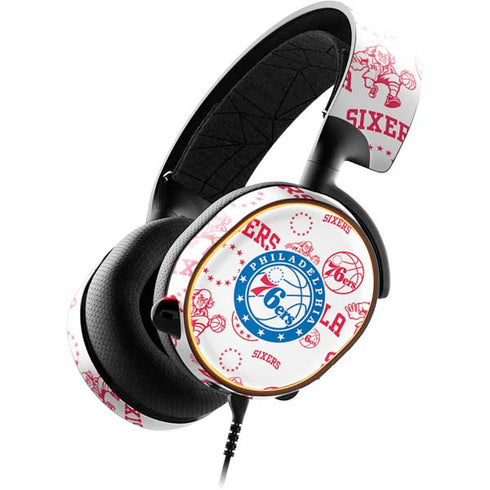 NBA Philadelphia 76ers Blast SteelSeries Arctis 5 Skin