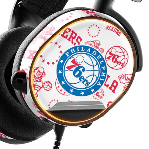 NBA Philadelphia 76ers Blast SteelSeries Arctis 5 Skin