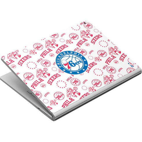 NBA Philadelphia 76ers Blast Surface Book Skin