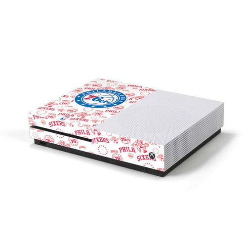 NBA Philadelphia 76ers Blast Xbox One S Console Skin