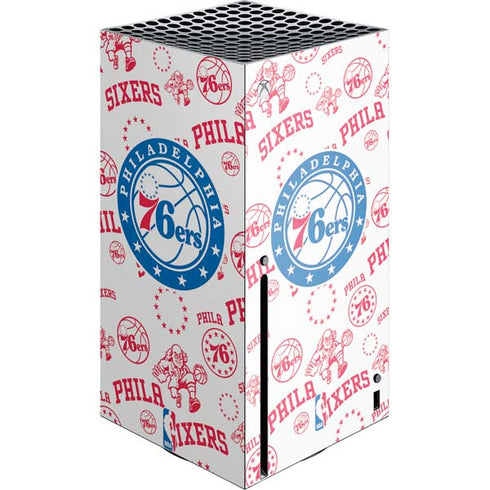 NBA Philadelphia 76ers Blast Xbox Series X Console Skin