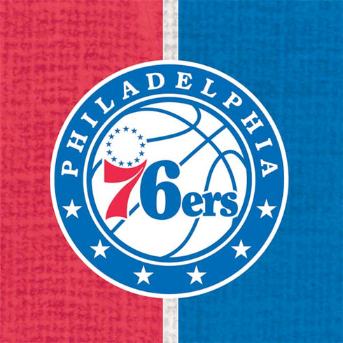 NBA Philadelphia 76ers Canvas Split Nintendo 2DS XL (2017) Skin