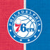 NBA Philadelphia 76ers Canvas Split Nintendo 2DS XL (2017) Skin