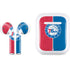 NBA Philadelphia 76ers Canvas Split Apple AirPods Skin