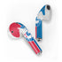 NBA Philadelphia 76ers Canvas Split Apple AirPods Skin
